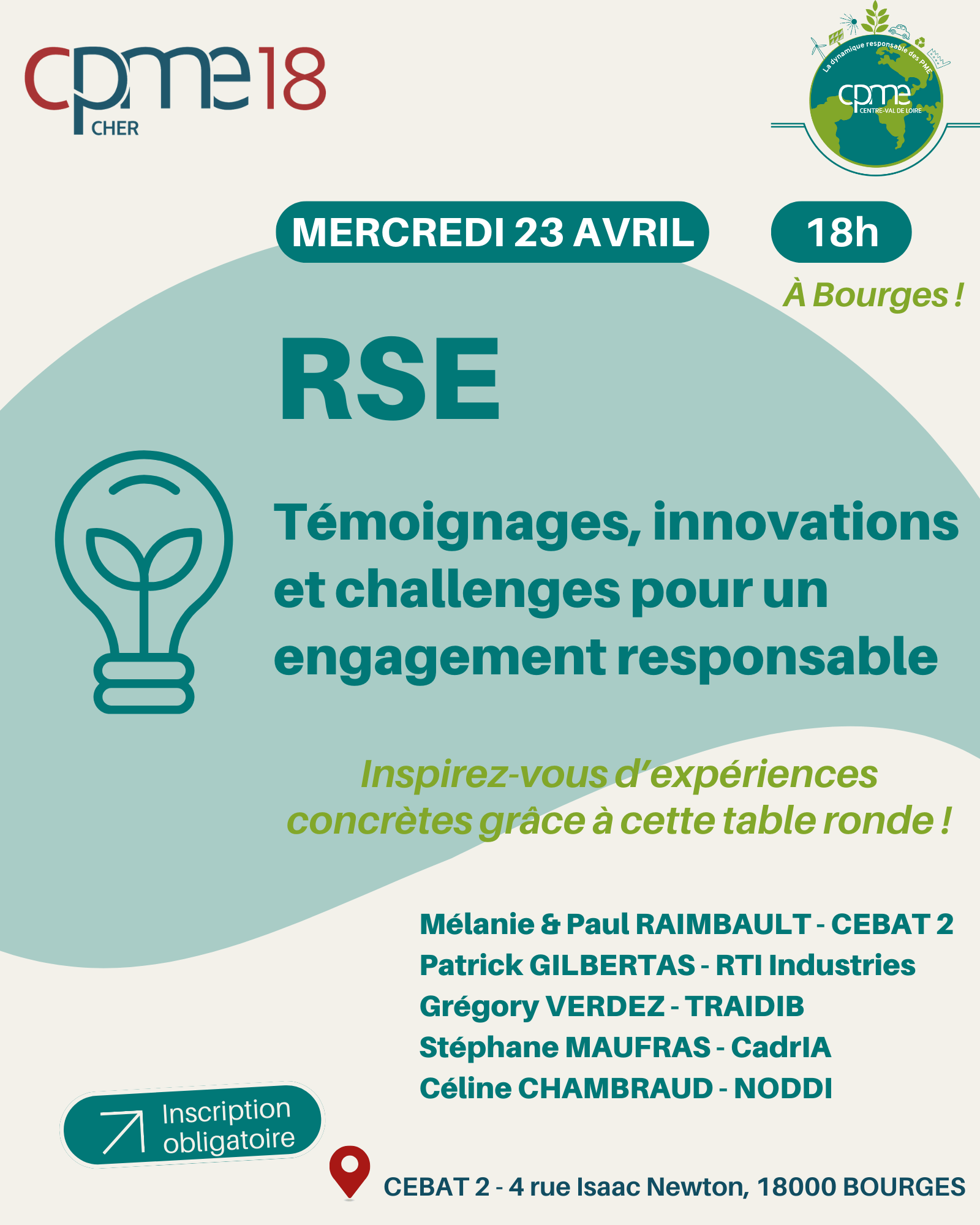invitation soiree table ronde rse 23 04 2025