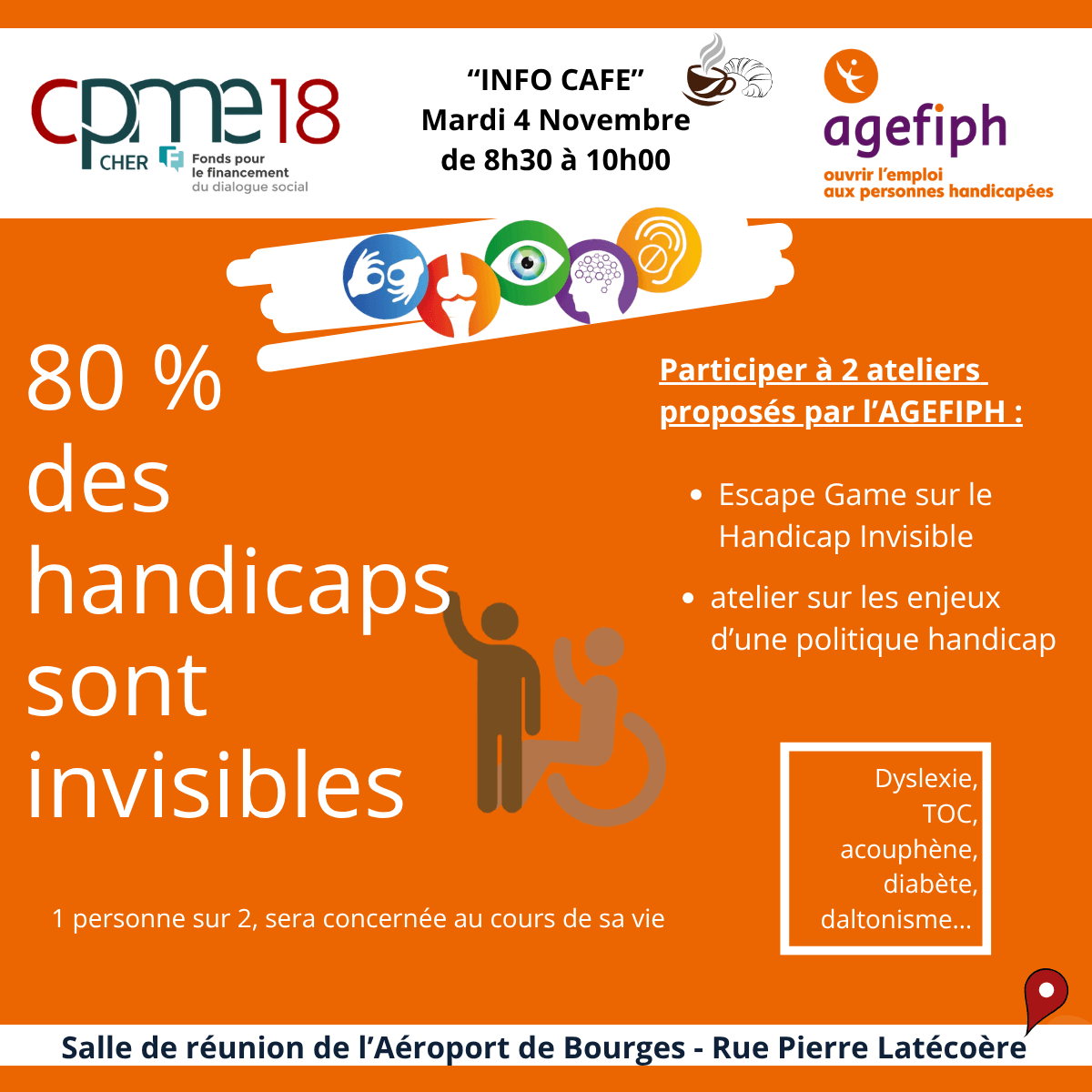 invitation ateliers agefiph du 041125