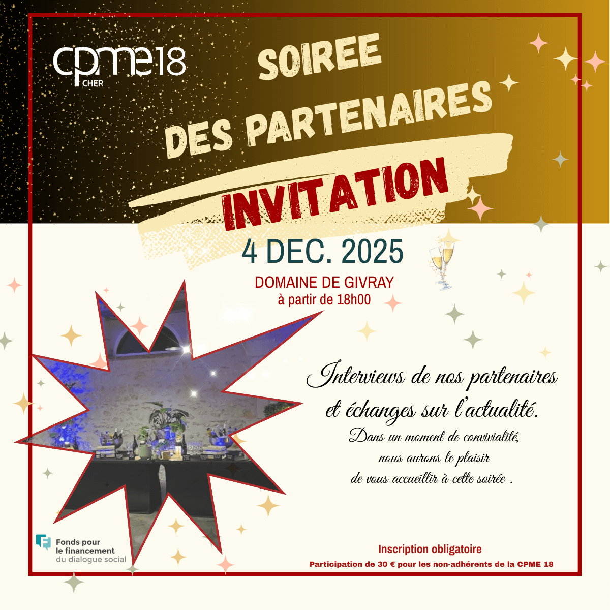 invitation soiree des partenaires 13012026